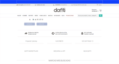 Desktop Screenshot of dafiti.cl